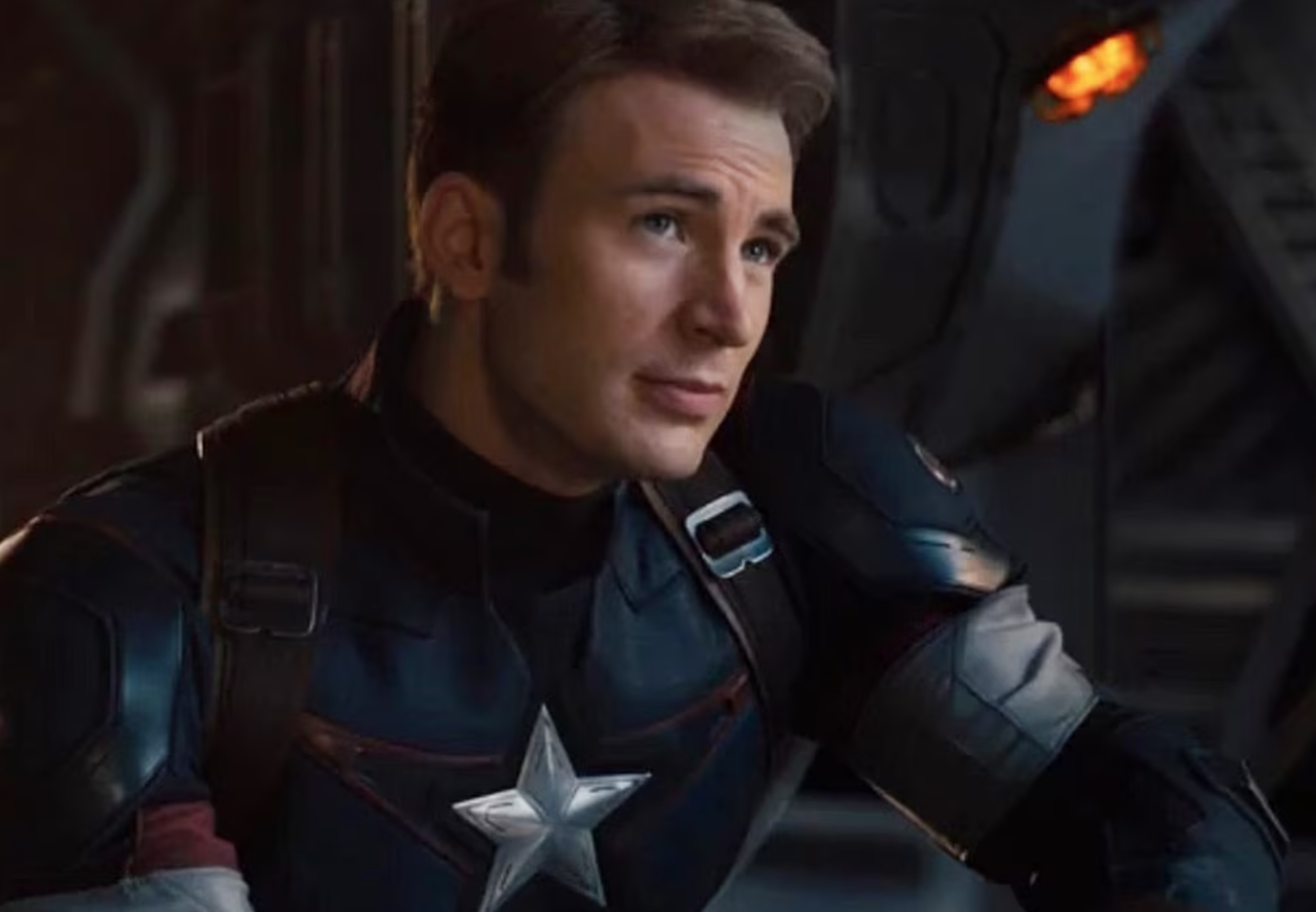 Chris Evans as Steve Rogers